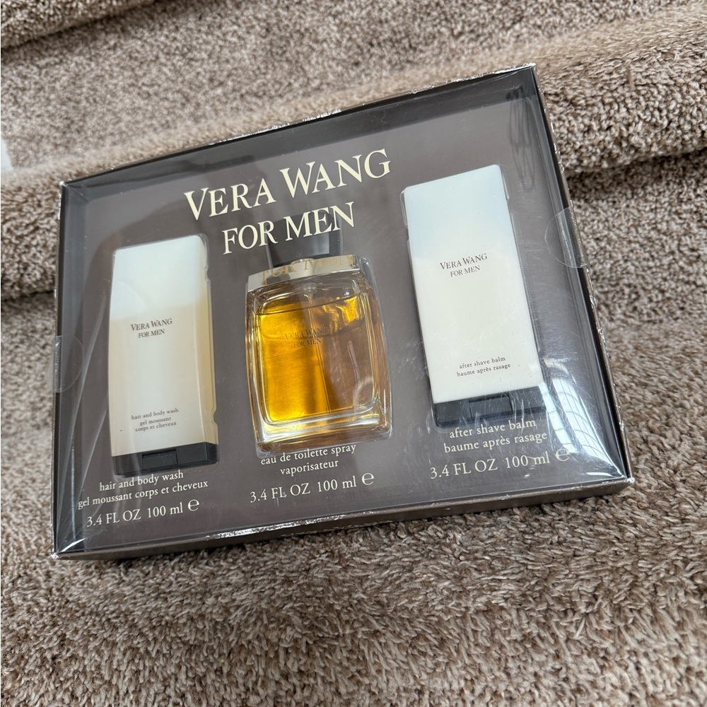 Vera Wang Men's Grooming Trio Set
